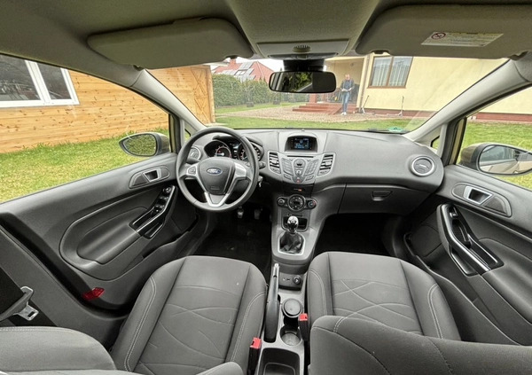 Ford Fiesta cena 20500 przebieg: 116250, rok produkcji 2012 z Malbork małe 254